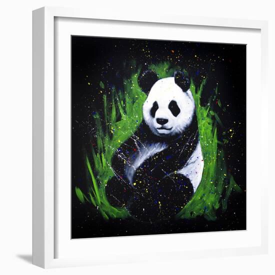 Baby Panda-null-Framed Art Print