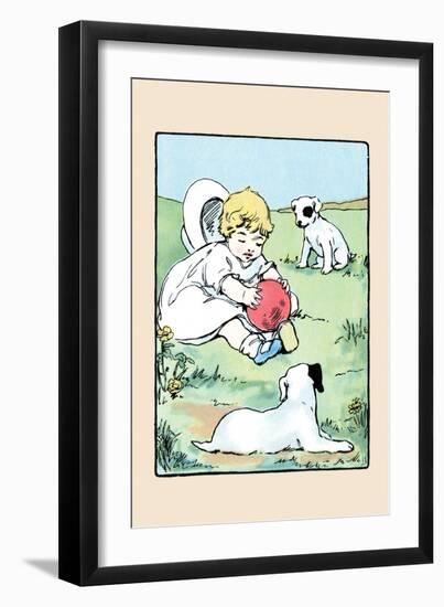 Baby Plays All the Time-Julia Dyar Hardy-Framed Art Print