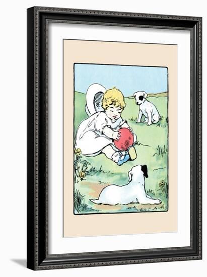 Baby Plays All the Time-Julia Dyar Hardy-Framed Art Print