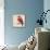 Baby Red Bird II-Patricia Pinto-Framed Stretched Canvas displayed on a wall