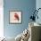Baby Red Bird II-Patricia Pinto-Framed Art Print displayed on a wall