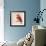 Baby Red Bird II-Patricia Pinto-Framed Art Print displayed on a wall