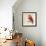 Baby Red Bird II-Patricia Pinto-Framed Premium Giclee Print displayed on a wall