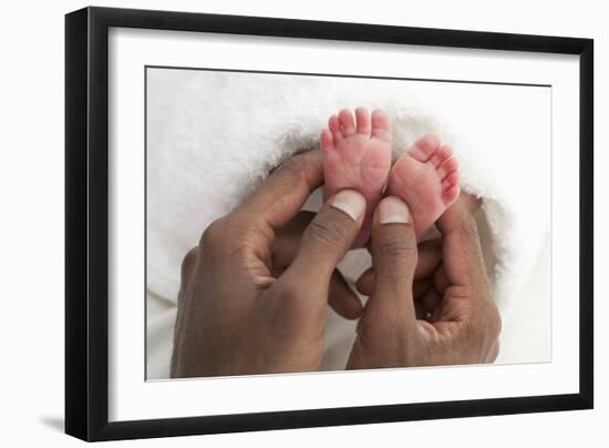 Baby's Feet-Ruth Jenkinson-Framed Photographic Print