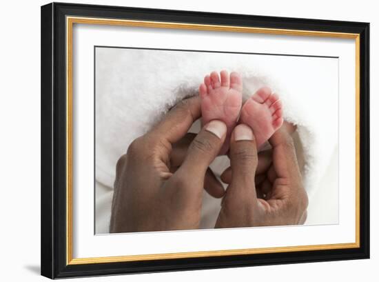 Baby's Feet-Ruth Jenkinson-Framed Photographic Print