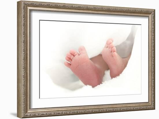 Baby's Feet-Ruth Jenkinson-Framed Photographic Print