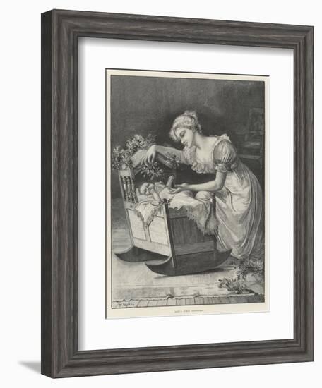 Baby's First Christmas-null-Framed Giclee Print