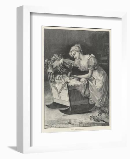 Baby's First Christmas-null-Framed Giclee Print