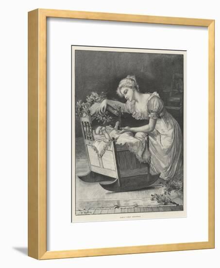 Baby's First Christmas-null-Framed Giclee Print