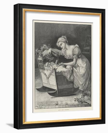 Baby's First Christmas-null-Framed Giclee Print