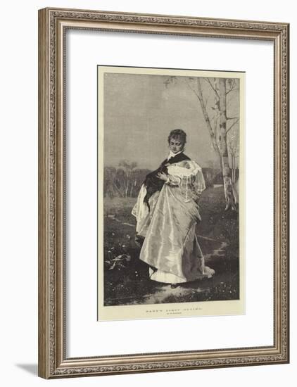 Baby's First Outing-Wilhelm Von Kaulbach-Framed Giclee Print