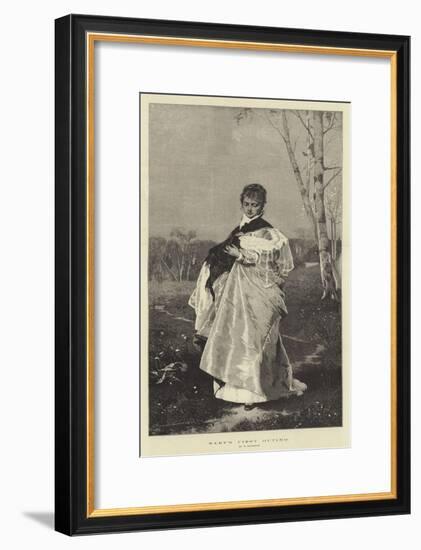 Baby's First Outing-Wilhelm Von Kaulbach-Framed Giclee Print