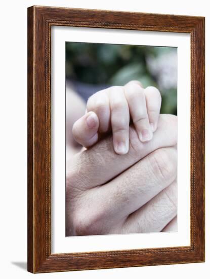 Baby's Hand-Cristina-Framed Photographic Print