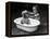Baby Siblings Taking a Bath-Bettmann-Framed Premier Image Canvas