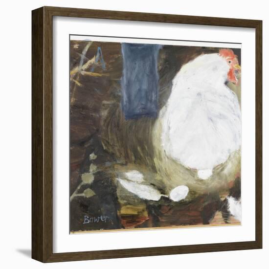 Baby Sitting, 2009-Susan Bower-Framed Giclee Print