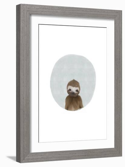 Baby Sloth-Leah Straatsma-Framed Premium Giclee Print