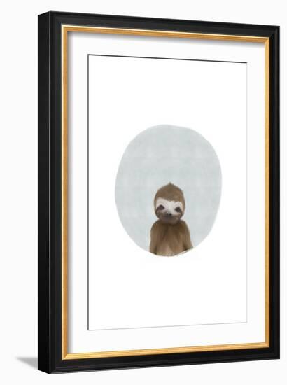 Baby Sloth-Leah Straatsma-Framed Premium Giclee Print