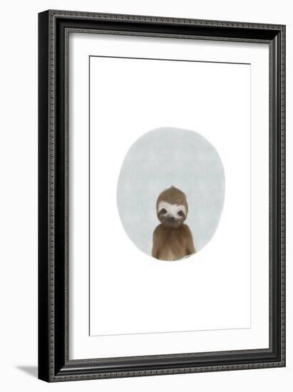 Baby Sloth-Leah Straatsma-Framed Art Print