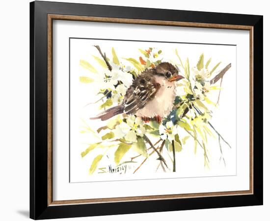 Baby Sparrow-Suren Nersisyan-Framed Art Print