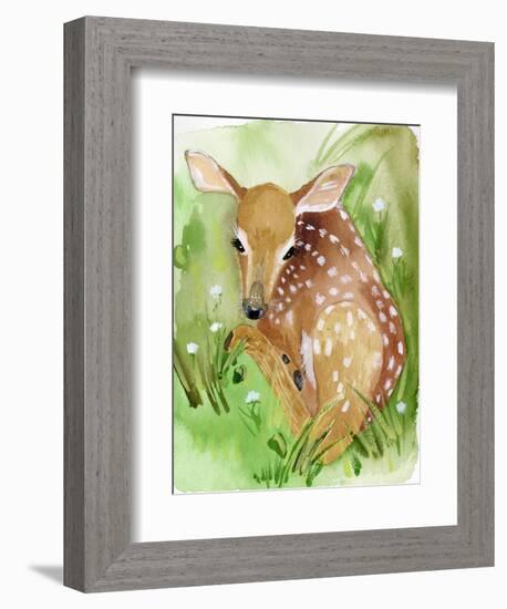 Baby Spring Animals I-Alicia Ludwig-Framed Art Print