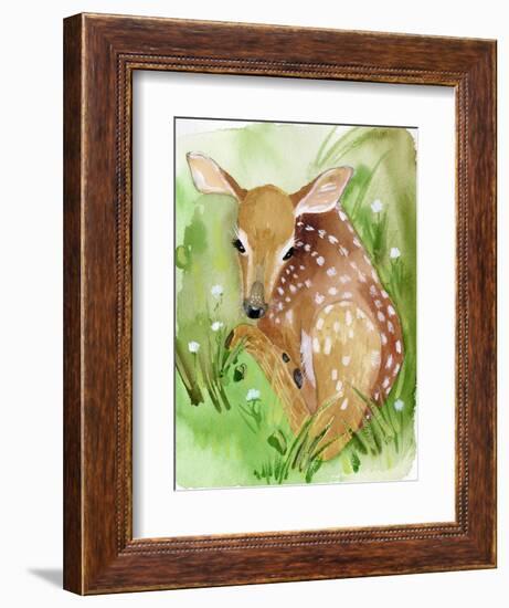 Baby Spring Animals I-Alicia Ludwig-Framed Art Print