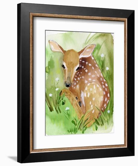 Baby Spring Animals I-Alicia Ludwig-Framed Art Print