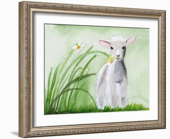 Baby Spring Animals IV-Alicia Ludwig-Framed Art Print