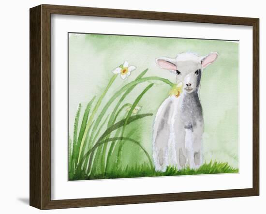 Baby Spring Animals IV-Alicia Ludwig-Framed Art Print