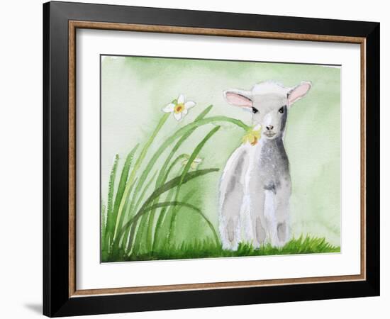 Baby Spring Animals IV-Alicia Ludwig-Framed Art Print