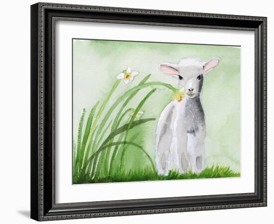 Baby Spring Animals IV-Alicia Ludwig-Framed Art Print