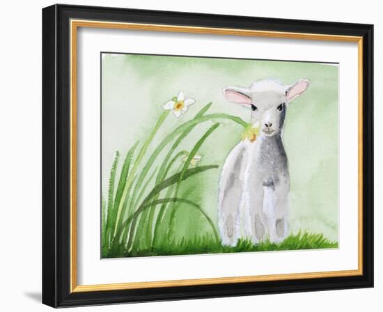 Baby Spring Animals IV-Alicia Ludwig-Framed Art Print