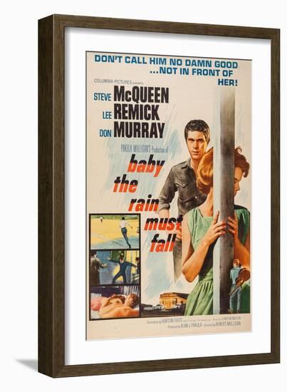 Baby, the Rain Must Fall, 1965-null-Framed Giclee Print