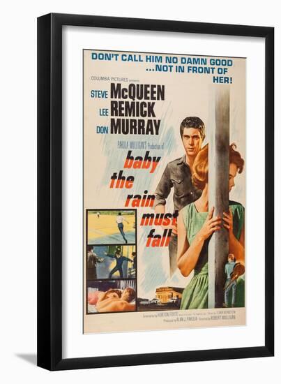 Baby, the Rain Must Fall, 1965-null-Framed Giclee Print