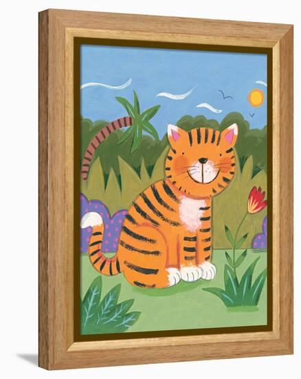 Baby Tiger-Sophie Harding-Framed Stretched Canvas
