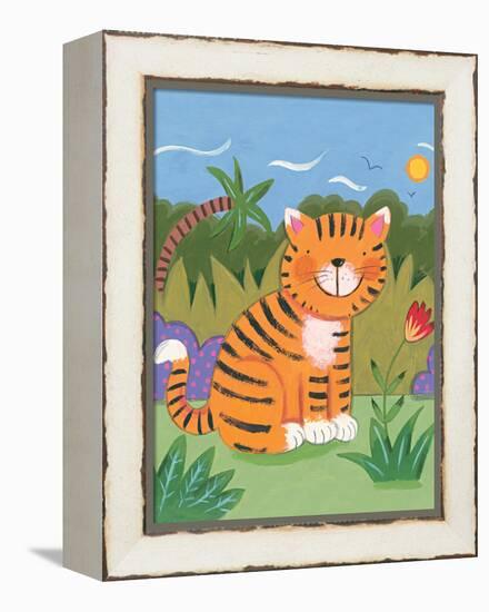 Baby Tiger-Sophie Harding-Framed Stretched Canvas