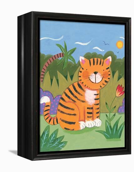 Baby Tiger-Sophie Harding-Framed Stretched Canvas