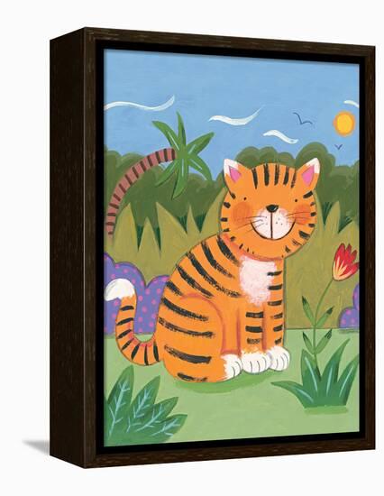 Baby Tiger-Sophie Harding-Framed Stretched Canvas