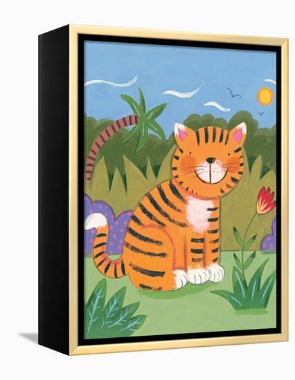 Baby Tiger-Sophie Harding-Framed Stretched Canvas