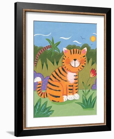 Baby Tiger-Sophie Harding-Framed Art Print