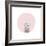 Baby White Tiger Pink-Leah Straatsma-Framed Art Print