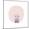 Baby White Tiger Pink-Leah Straatsma-Mounted Art Print