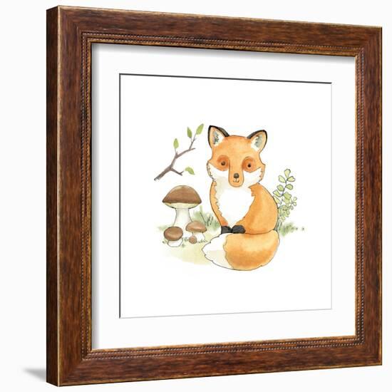 Baby Woodland I-Beth Grove-Framed Art Print