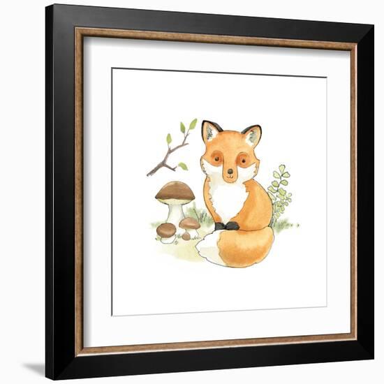 Baby Woodland I-Beth Grove-Framed Art Print