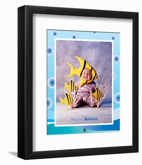 Baby Yellow Fish-Tom Arma-Framed Art Print