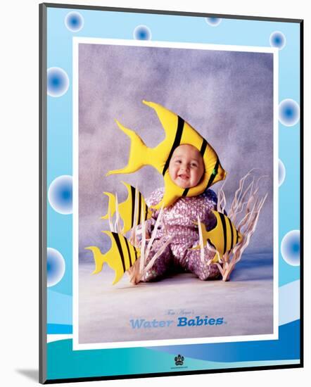 Baby Yellow Fish-Tom Arma-Mounted Art Print