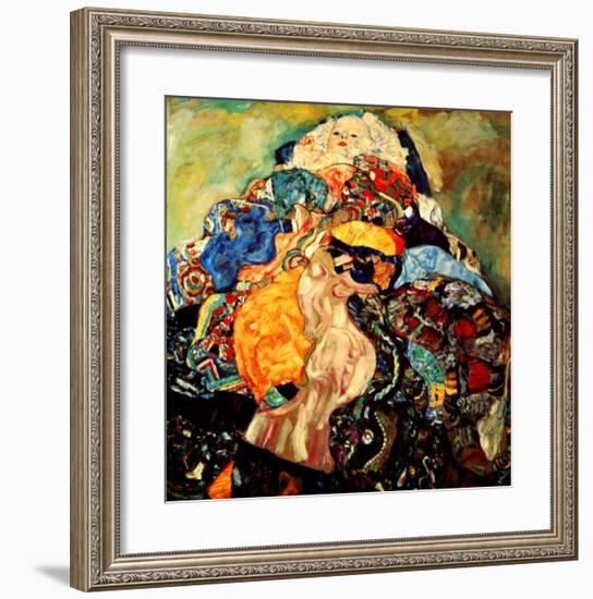 Baby-Gustav Klimt-Framed Giclee Print