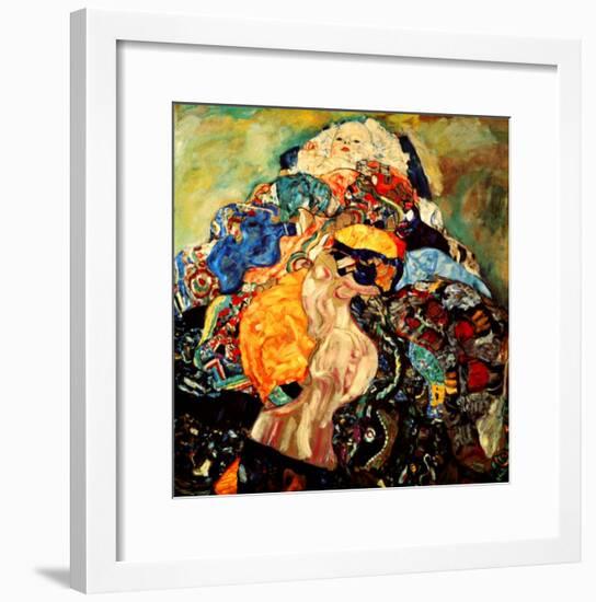 Baby-Gustav Klimt-Framed Giclee Print