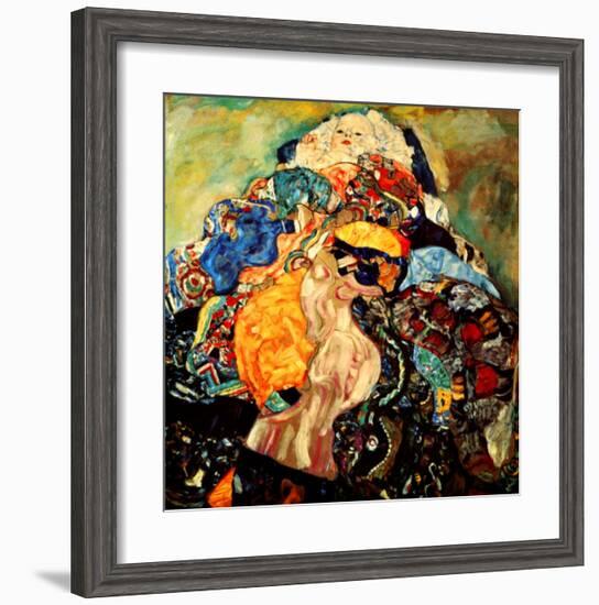 Baby-Gustav Klimt-Framed Giclee Print