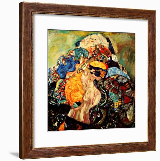 Baby-Gustav Klimt-Framed Giclee Print