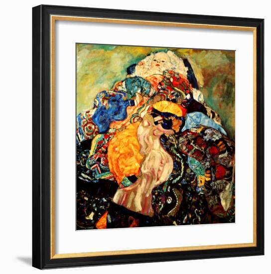 Baby-Gustav Klimt-Framed Giclee Print